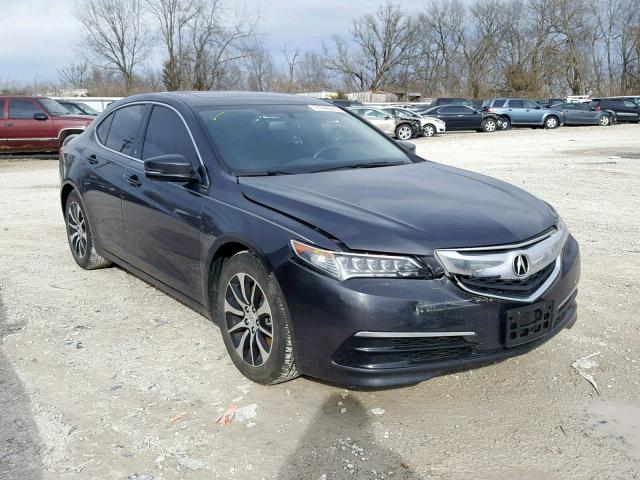 19UUB1F36FA005811 - 2015 ACURA TLX GRAY photo 1