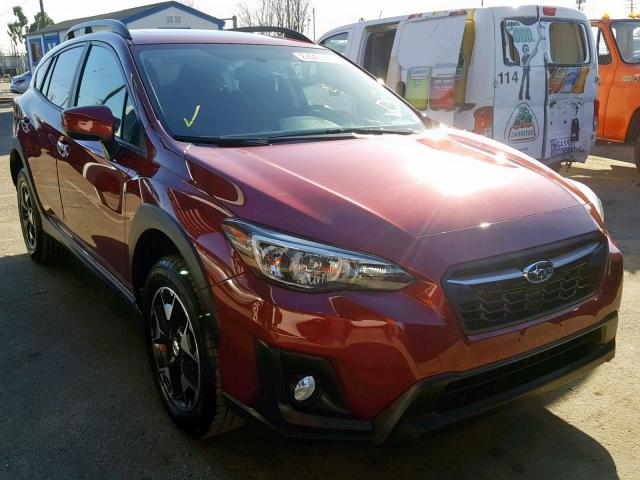 JF2GTACC1JH293042 - 2018 SUBARU CROSSTREK BURGUNDY photo 1