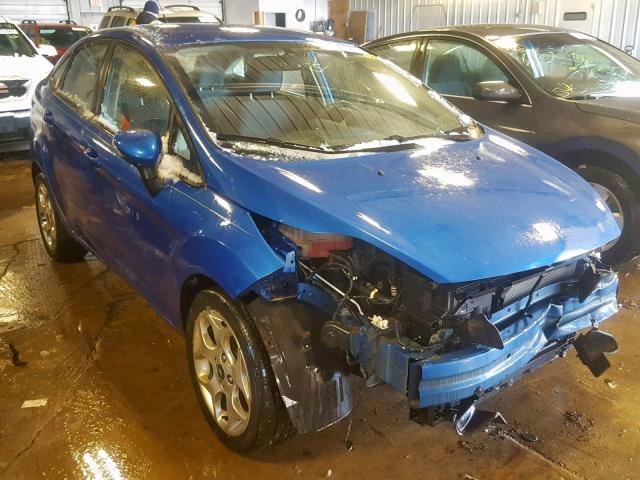 3FADP4CJ4BM217212 - 2011 FORD FIESTA SEL BLUE photo 1