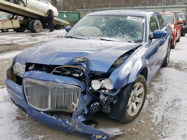 2C3KA53G77H798227 - 2007 CHRYSLER 300 TOURIN BLUE photo 2