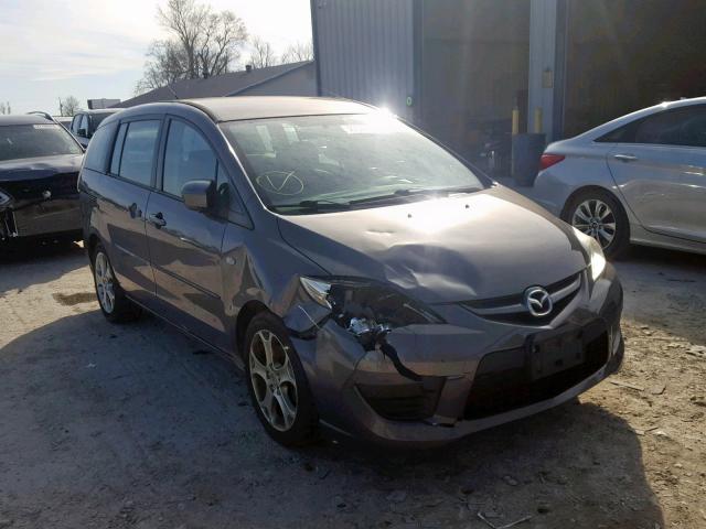 JM1CR293290347273 - 2009 MAZDA 5 GRAY photo 1