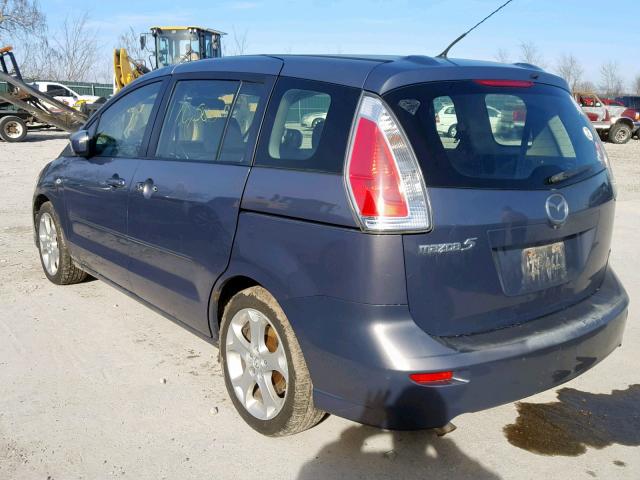 JM1CR293290347273 - 2009 MAZDA 5 GRAY photo 3