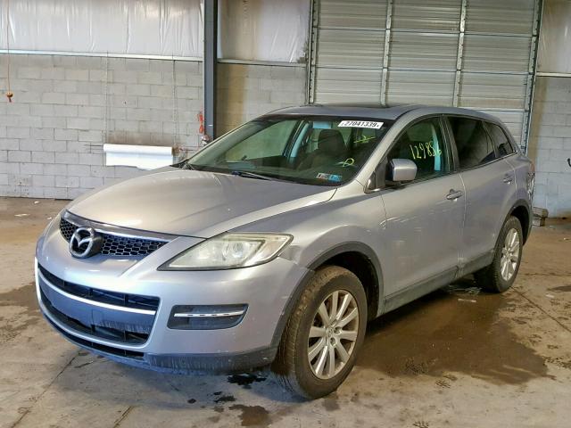 JM3TB38V980136428 - 2008 MAZDA CX-9 GRAY photo 2