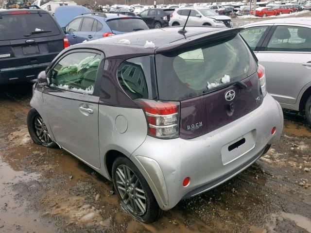 JTNJJXB01EJ028605 - 2014 TOYOTA SCION IQ TWO TONE photo 3