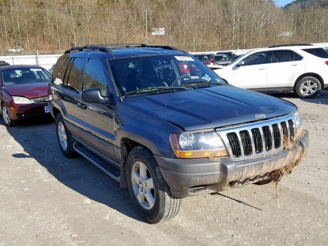 1J4GW48S51C585808 - 2001 JEEP GRAND CHER BLUE photo 1