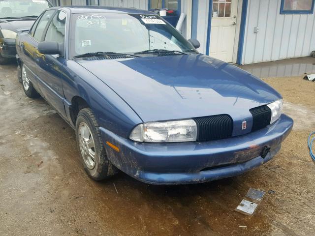 1G3NL55D9SM353225 - 1995 OLDSMOBILE ACHIEVA S BLUE photo 1