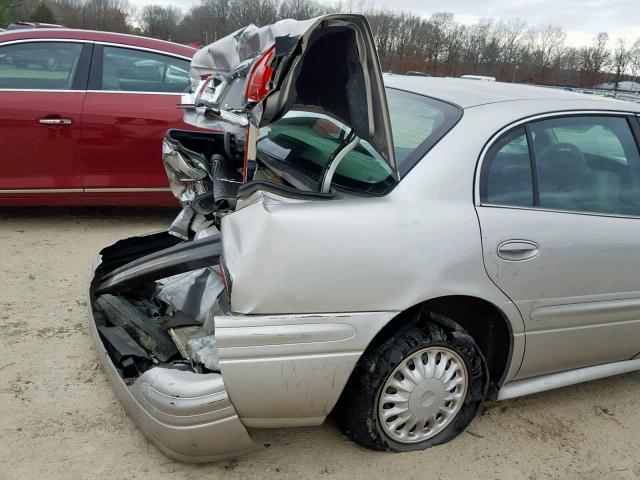 1G4HP52K75U107875 - 2005 BUICK LESABRE CU SILVER photo 9