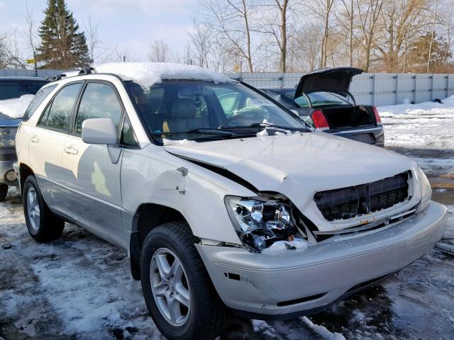 JTJHF10U130294536 - 2003 LEXUS RX 300 WHITE photo 1