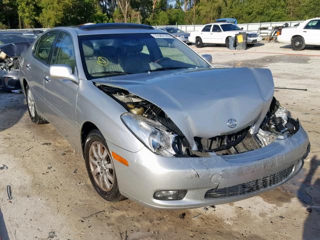 JTHBF30G625031389 - 2002 LEXUS ES 300 SILVER photo 1