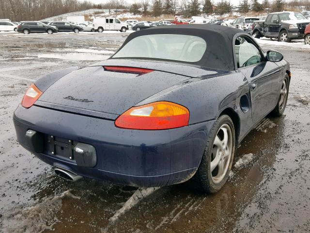 WP0CA298XXU627550 - 1999 PORSCHE BOXSTER BLUE photo 4