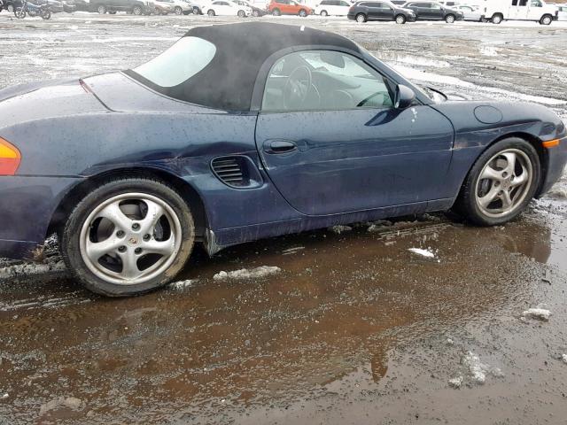 WP0CA298XXU627550 - 1999 PORSCHE BOXSTER BLUE photo 9