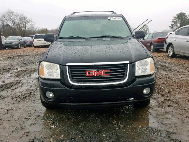 1GKDT13S922375134 - 2002 GMC ENVOY BLACK photo 9