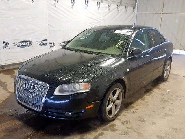 WAUAH78E07A213327 - 2007 AUDI A4 3.2 BLACK photo 2