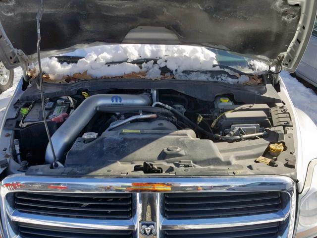 1D4HB58D04F240818 - 2004 DODGE DURANGO LI SILVER photo 7