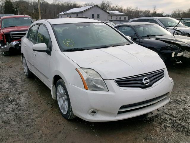 3N1AB6AP7AL643627 - 2010 NISSAN SENTRA 2.0 WHITE photo 1