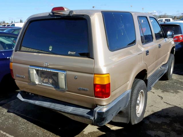 JT3VN29V4R0029973 - 1994 TOYOTA 4RUNNER VN GOLD photo 4