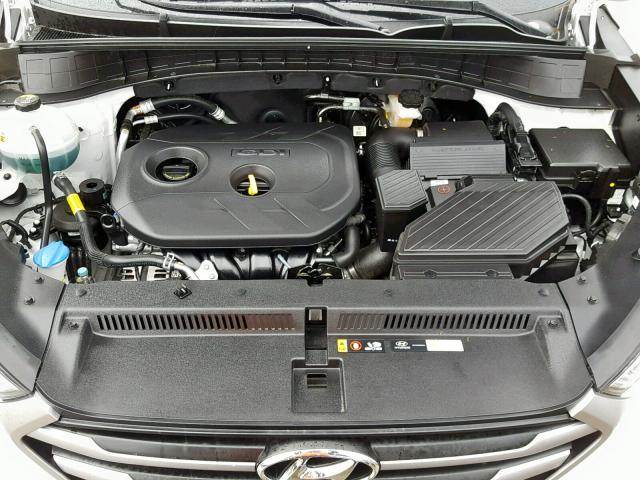 KM8J23A46JU792047 - 2018 HYUNDAI TUCSON SE WHITE photo 7