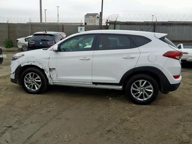 KM8J23A46JU792047 - 2018 HYUNDAI TUCSON SE WHITE photo 9