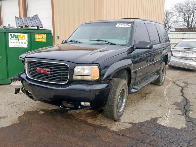 1GKEK13R7XR908715 - 1999 GMC DENALI BLACK photo 2