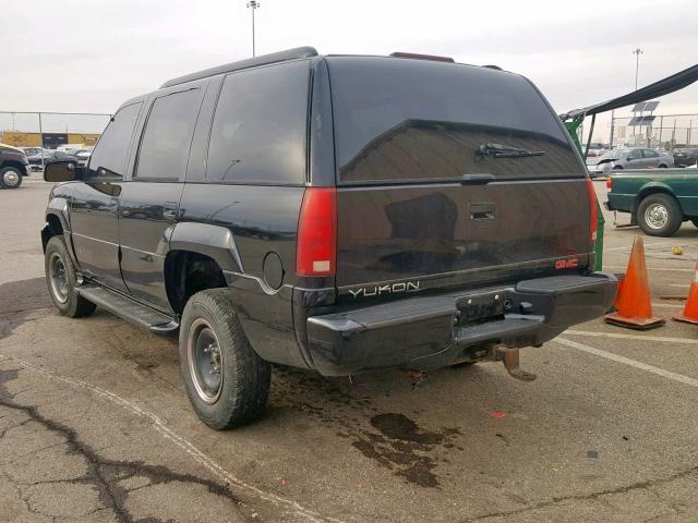 1GKEK13R7XR908715 - 1999 GMC DENALI BLACK photo 3