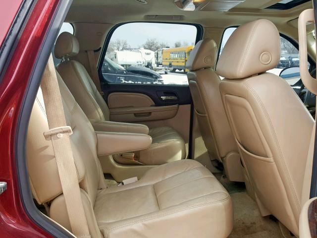 1GKFK63817J177965 - 2007 GMC YUKON DENA MAROON photo 6