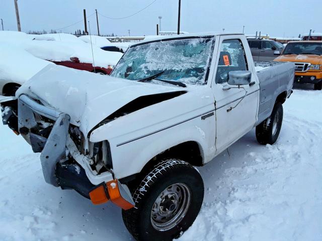 1FTCR11AXNUC73107 - 1992 FORD RANGER WHITE photo 2