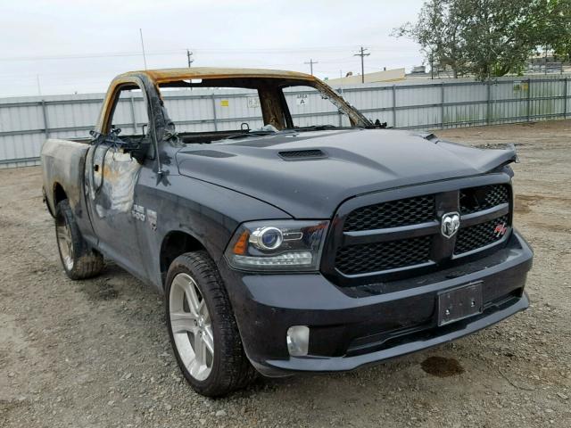 3C6JR6CT9HG504614 - 2017 RAM 1500 SPORT CHARCOAL photo 1