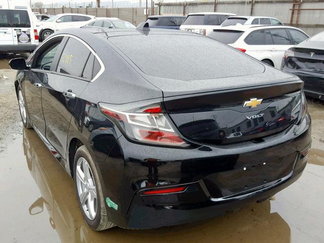 1G1RC6S50JU112553 - 2018 CHEVROLET VOLT LT BLACK photo 3