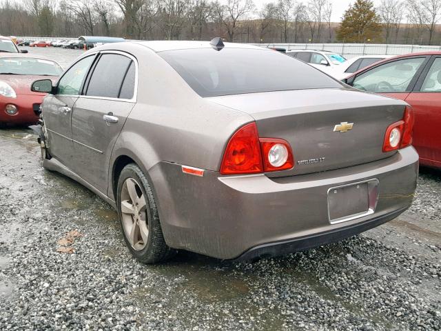 1G1ZC5EU4CF156351 - 2012 CHEVROLET MALIBU 1LT 棕色 照片 3