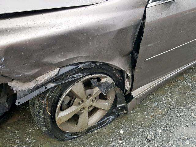 1G1ZC5EU4CF156351 - 2012 CHEVROLET MALIBU 1LT 棕色 照片 9