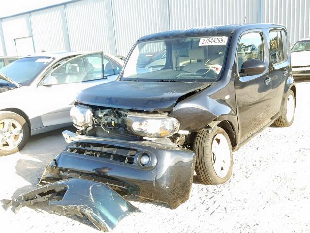 JN8AZ2KR4AT167984 - 2010 NISSAN CUBE BASE BLACK photo 2