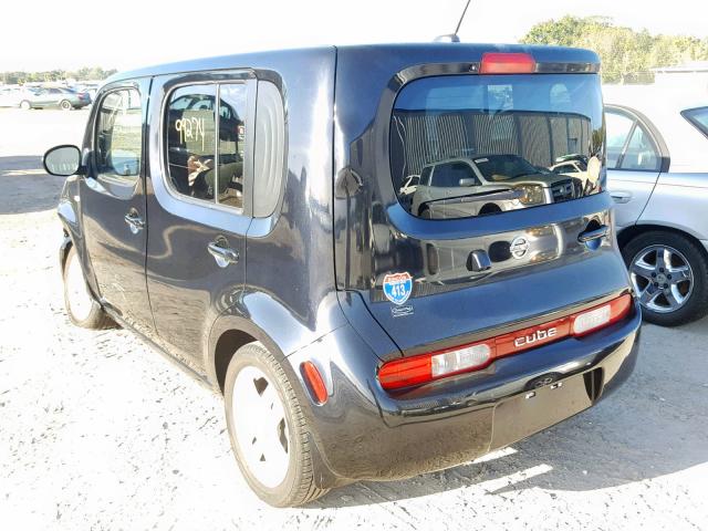 JN8AZ2KR4AT167984 - 2010 NISSAN CUBE BASE BLACK photo 3