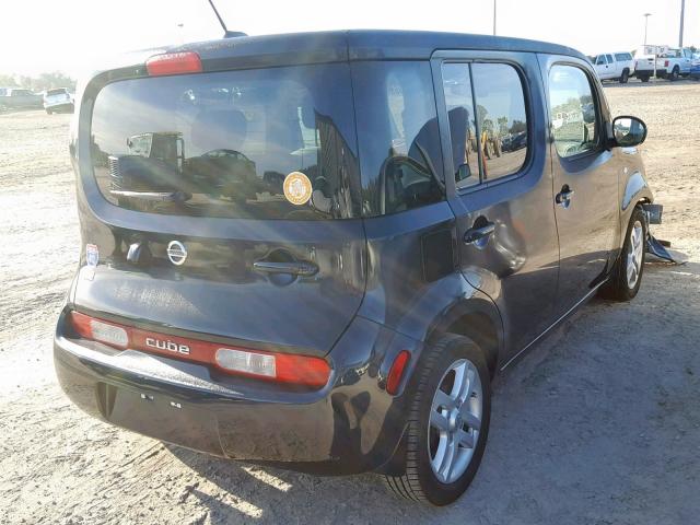 JN8AZ2KR4AT167984 - 2010 NISSAN CUBE BASE BLACK photo 4