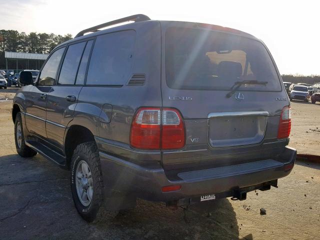 JT6HT00W5Y0124427 - 2000 LEXUS LX 470 TAN photo 3