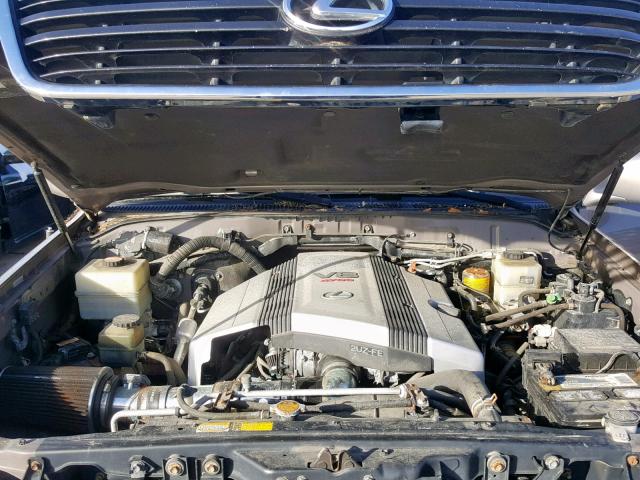 JT6HT00W5Y0124427 - 2000 LEXUS LX 470 TAN photo 7