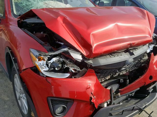 JM3KE2CY1F0552632 - 2015 MAZDA CX-5 TOURI RED photo 9