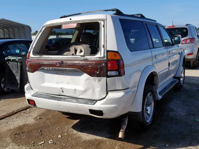 JA4LS41R9YP010101 - 2000 MITSUBISHI MONTERO SP WHITE photo 4