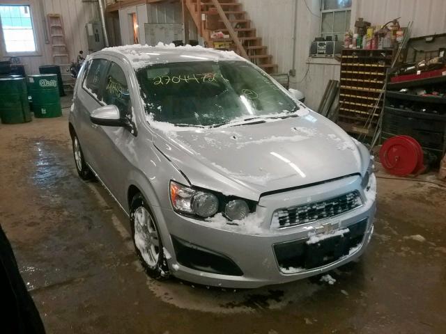 1G1JA6SH2C4112814 - 2012 CHEVROLET SONIC LS 银色 照片 9