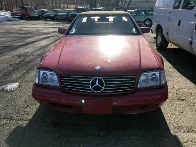 WDBFA67F7WF166282 - 1998 MERCEDES-BENZ SL 500 RED photo 2