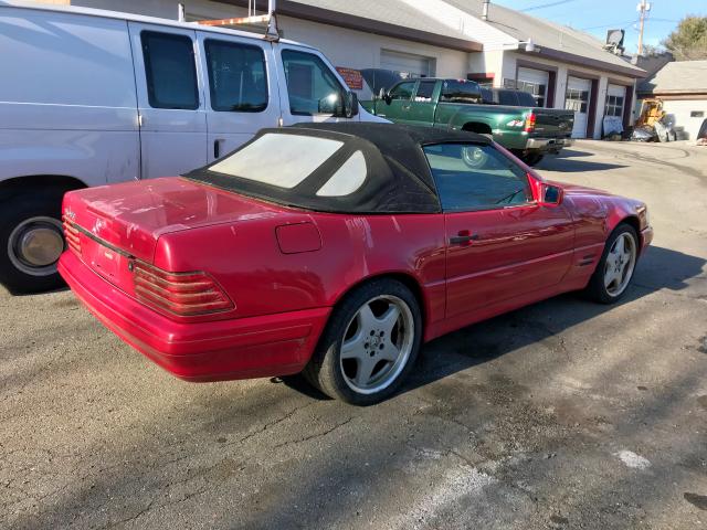 WDBFA67F7WF166282 - 1998 MERCEDES-BENZ SL 500 RED photo 8