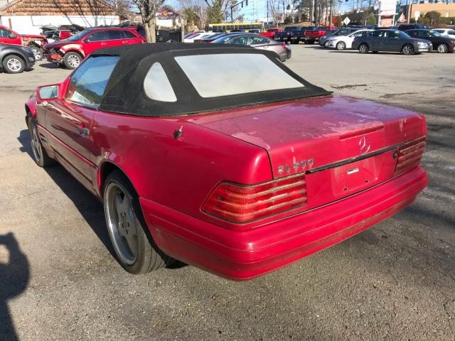 WDBFA67F7WF166282 - 1998 MERCEDES-BENZ SL 500 RED photo 9