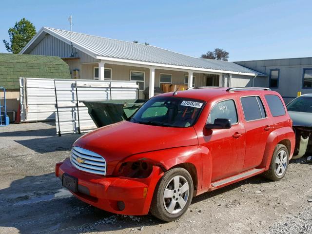 3GNBAAFW0BS504610 - 2011 CHEVROLET HHR LS Қызыл фото 2