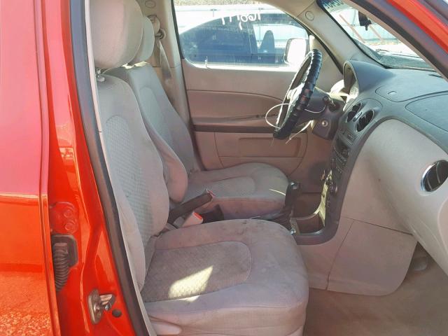3GNBAAFW0BS504610 - 2011 CHEVROLET HHR LS Қызыл фото 5