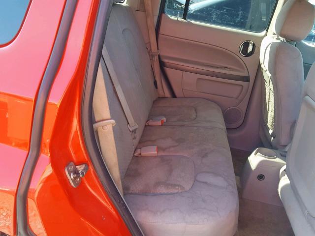 3GNBAAFW0BS504610 - 2011 CHEVROLET HHR LS Қызыл фото 6