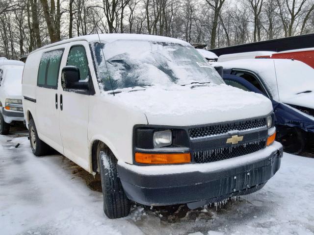 1GCSGAFX2C1179610 - 2012 CHEVROLET EXPRESS G1 WHITE photo 1