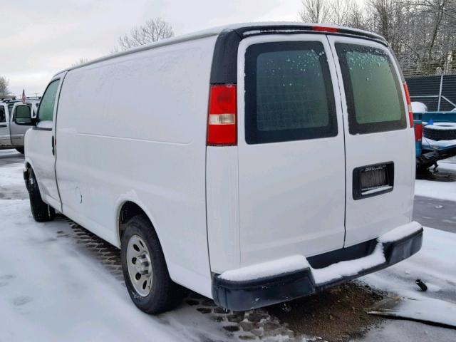 1GCSGAFX2C1179610 - 2012 CHEVROLET EXPRESS G1 WHITE photo 3