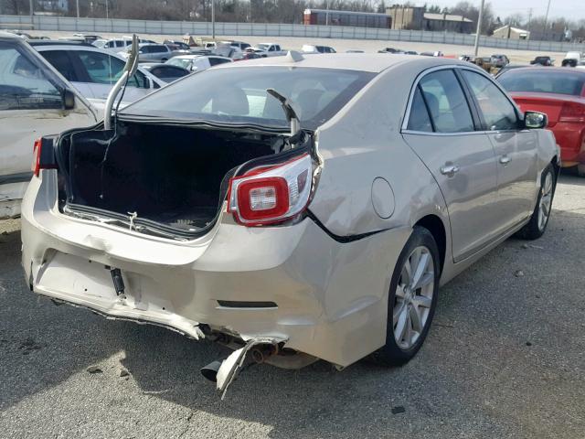 1G11H5SA7DF158329 - 2013 CHEVROLET MALIBU LTZ BEIGE photo 4