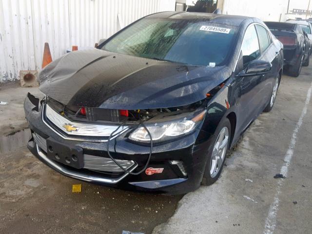 1G1RC6S51HU153641 - 2017 CHEVROLET VOLT LT BLACK photo 2