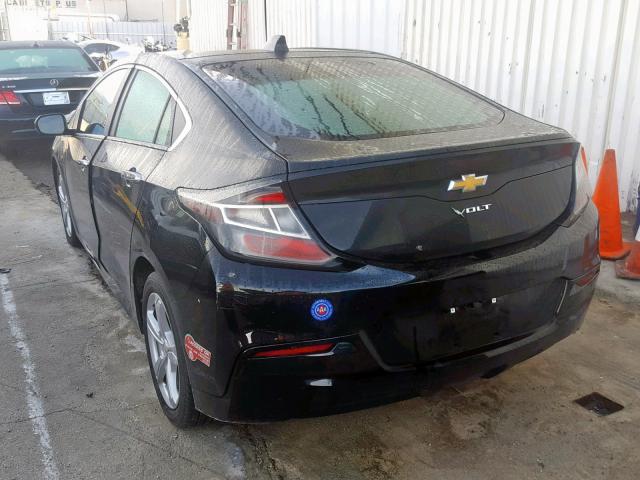 1G1RC6S51HU153641 - 2017 CHEVROLET VOLT LT BLACK photo 3