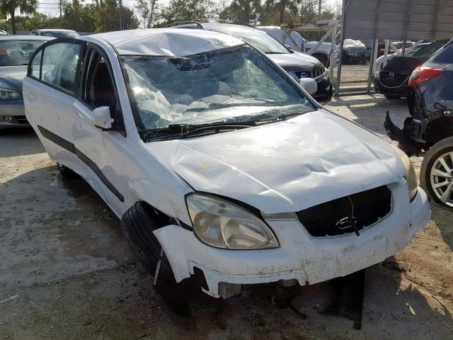 KNADE223596519008 - 2009 KIA RIO BASE WHITE photo 1